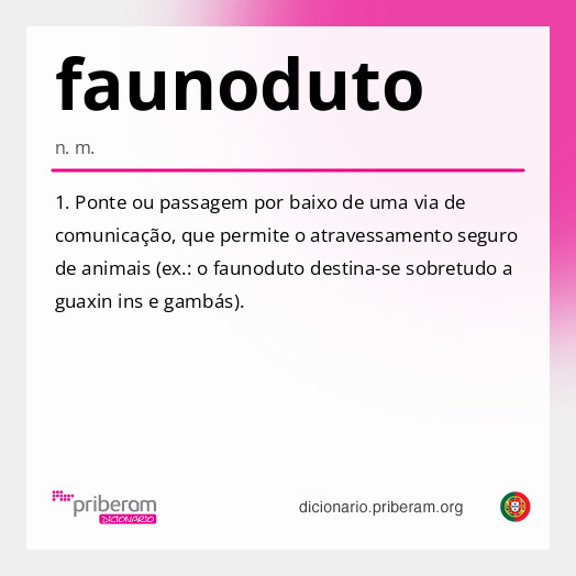 Significado de faunoduto