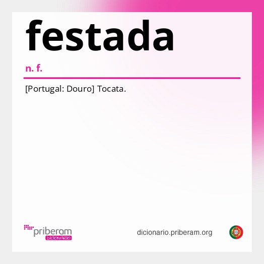 Significado de festada