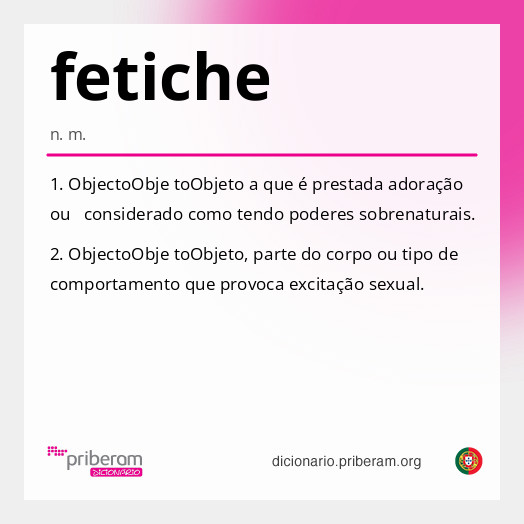 Significado de fetiche
