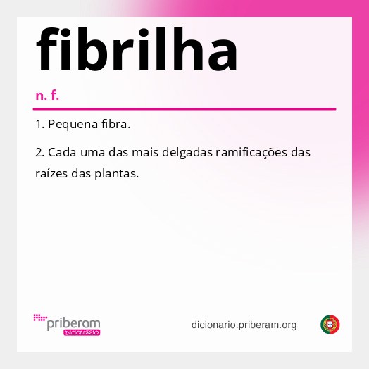Significado de fibrilha