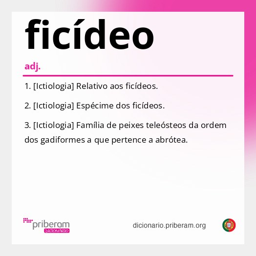 Significado de ficídeo