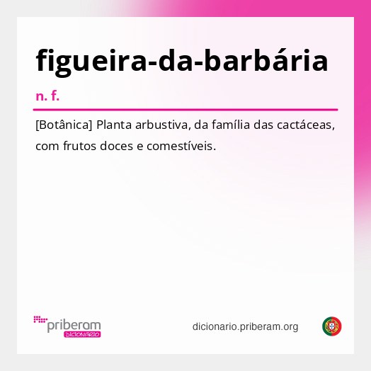 Significado de figueira-da-barbária