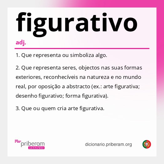 Significado de figurativo