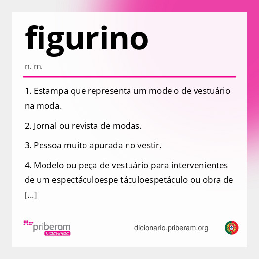 Significado de figurino