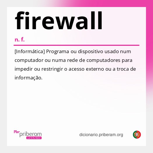 Significado de firewall