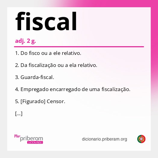 Significado de fiscal