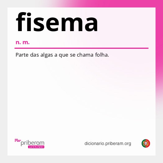 Significado de fisema