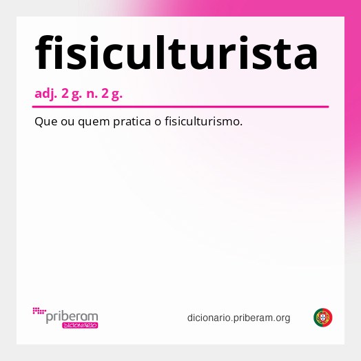 Significado de fisiculturista