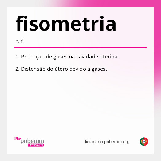 Significado de fisometria