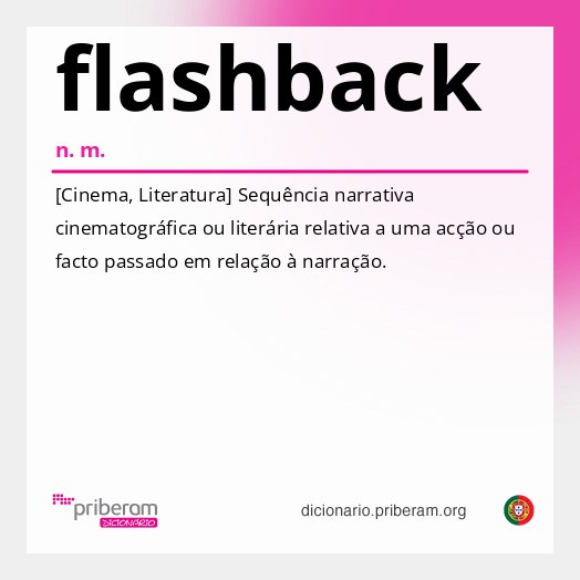 Significado de flashback