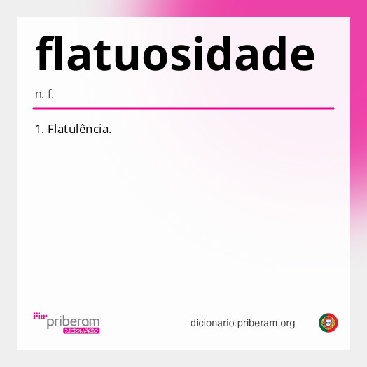 Significado de flatuosidade
