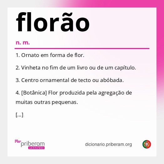 Significado de florão