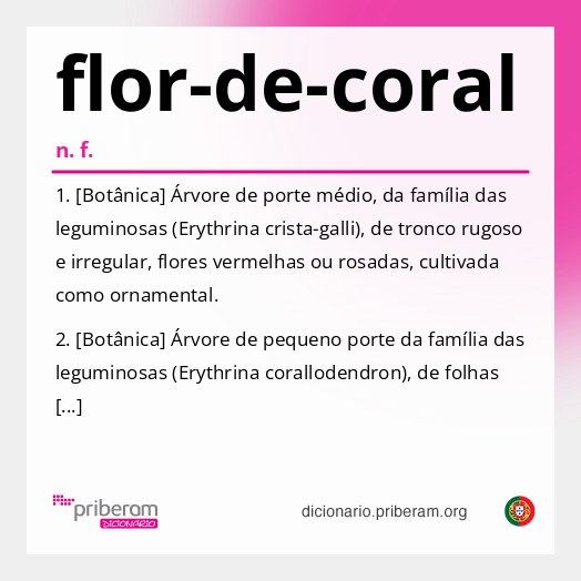 Significado de flor-de-coral