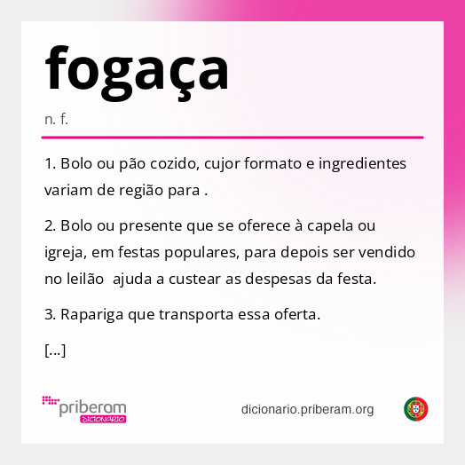 Significado de fogaça