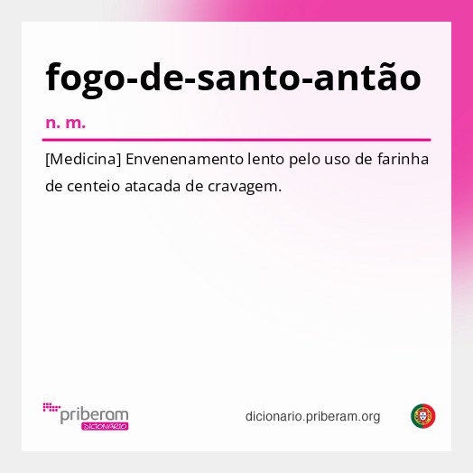 Significado de fogo-de-santo-antão