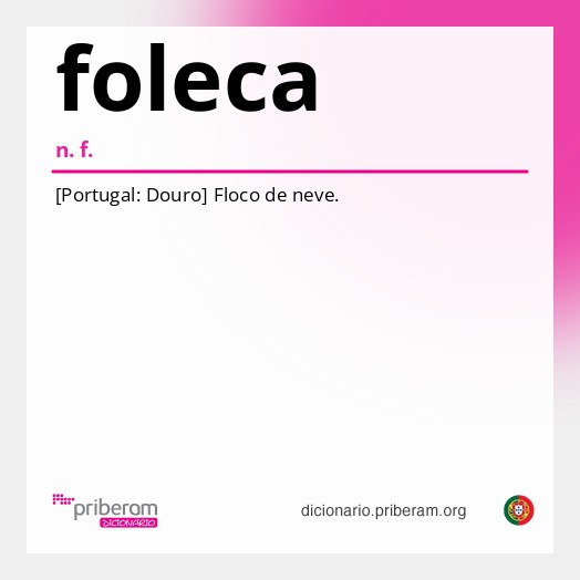 Significado de foleca