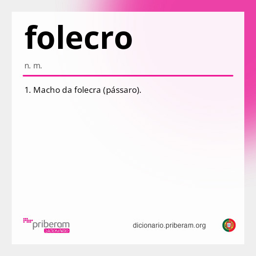 Significado de folecro
