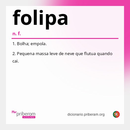 Significado de folipa
