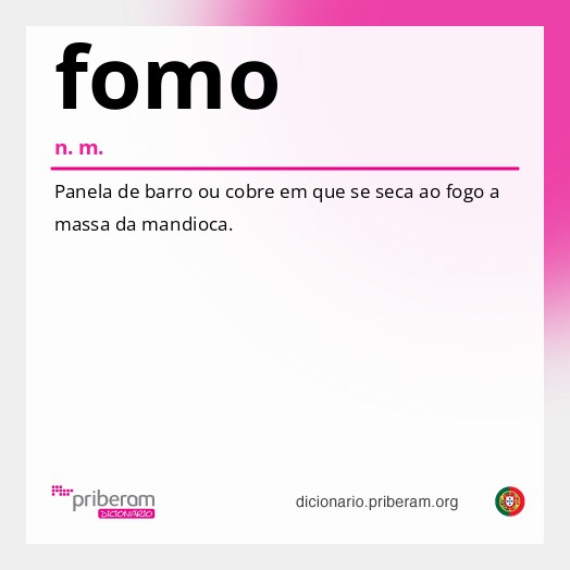 Significado de fomo