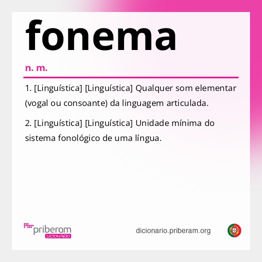Significado de fonema
