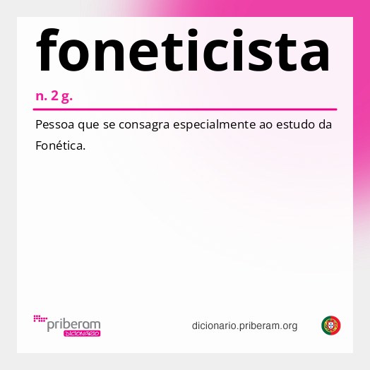Significado de foneticista