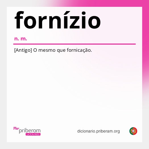 Significado de fornízio