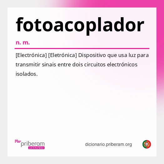 Significado de fotoacoplador