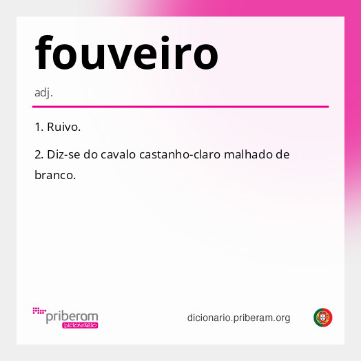 Significado de fouveiro