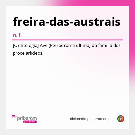 Significado de freira-das-austrais