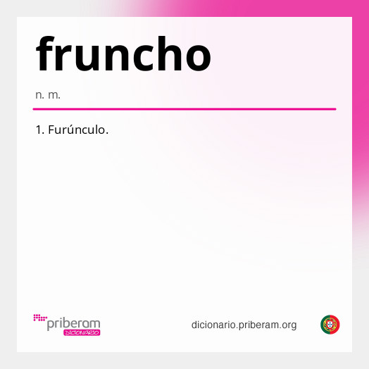Significado de fruncho