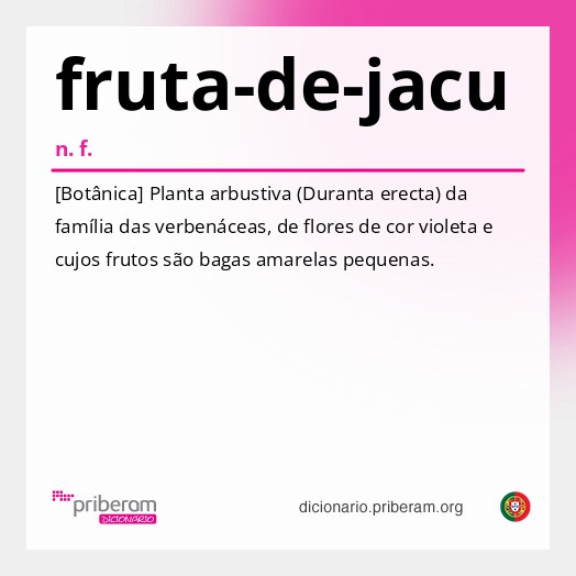 Significado de fruta-de-jacu