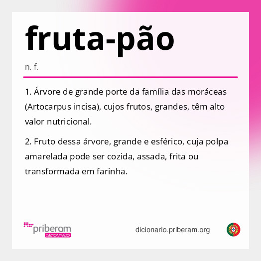 Significado de fruta-pão