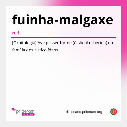 Significado de fuinha-malgaxe