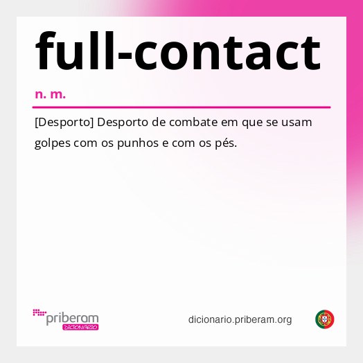 Significado de full-contact