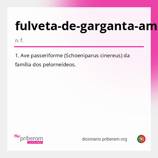 Significado de fulveta-de-garganta-amarela