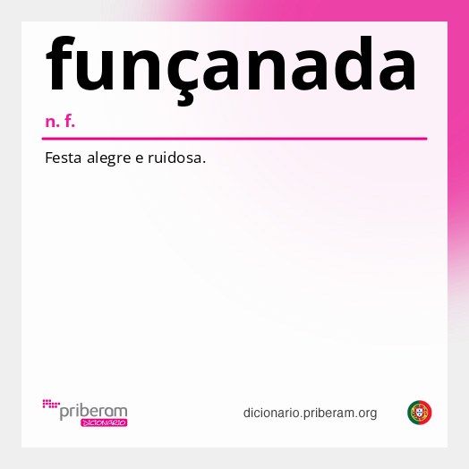 Significado de funçanada