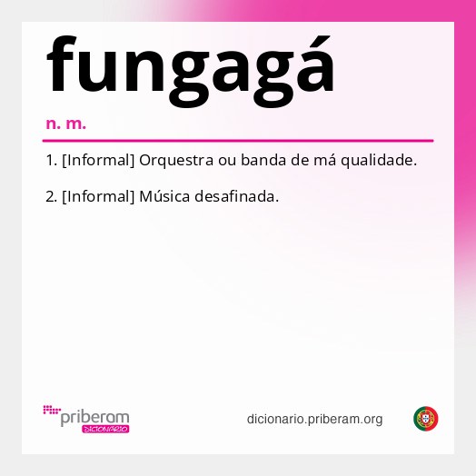 Significado de fungagá