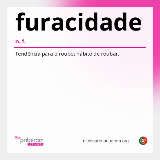 Significado de furacidade