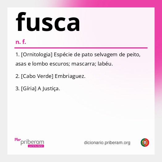 Significado de fusca