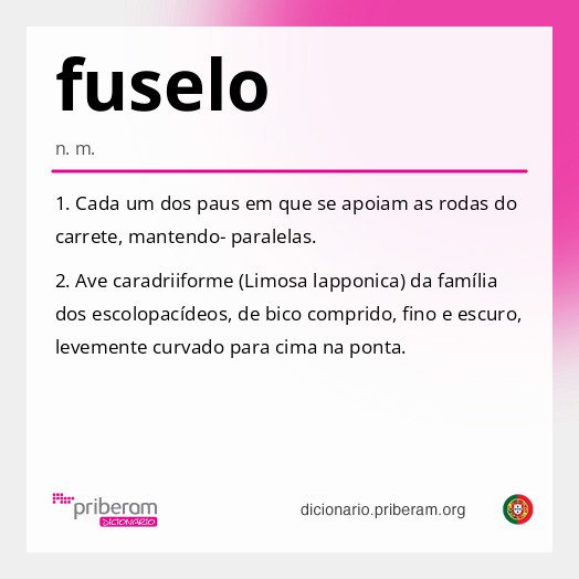 Significado de fuselo