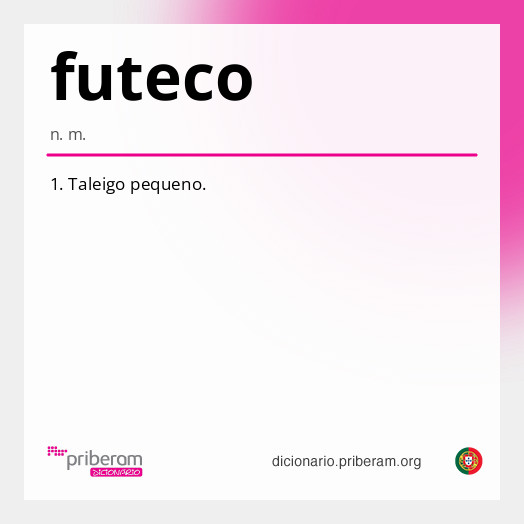 Significado de futeco
