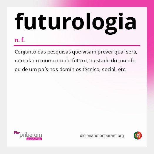 Significado de futurologia