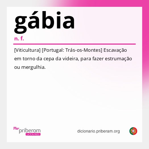 Significado de gábia