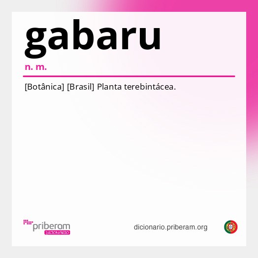 Significado de gabaru