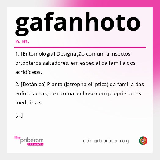 Significado de gafanhoto