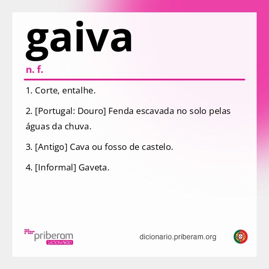 Significado de gaiva