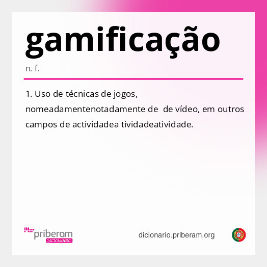 Significado de gamificação