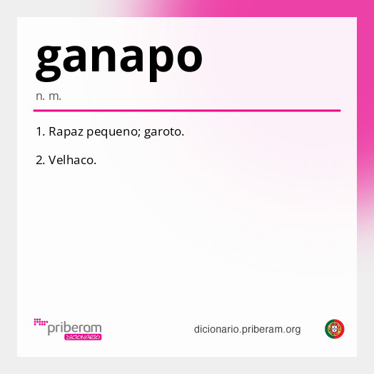 Significado de ganapo