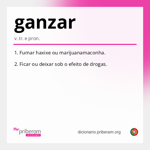 Significado de ganzar