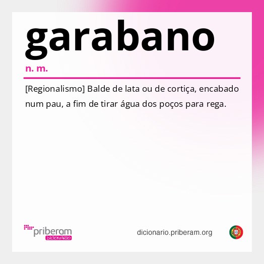 Significado de garabano